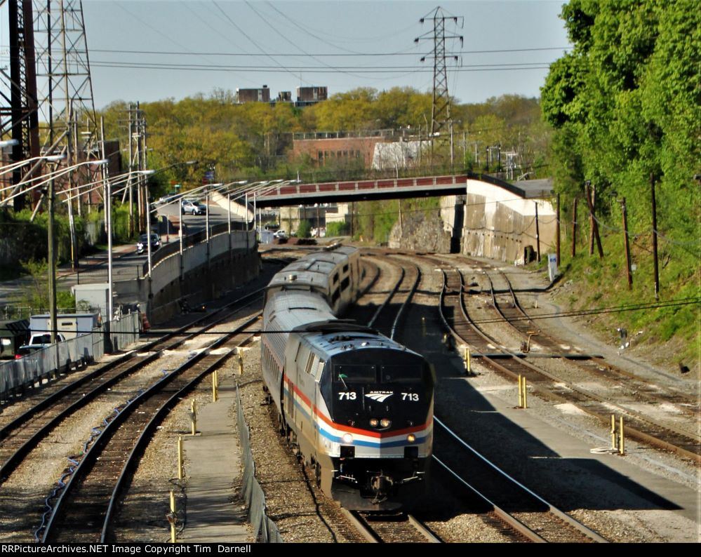 AMTK 713 on train 48